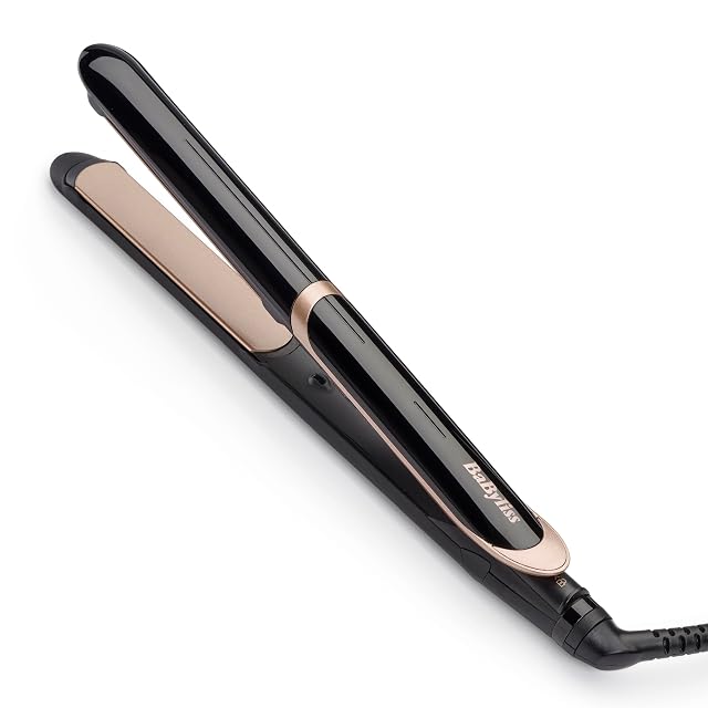 Lisseur BaByliss Super Smooth ST393E avec plaques titane-céramique et tapis résistant à la chaleur