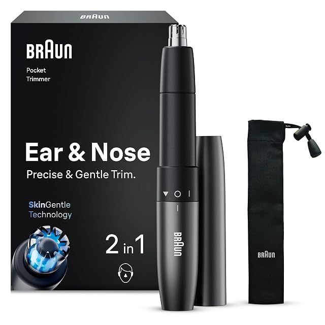Tondeuse nez et oreilles Braun EN21 grise