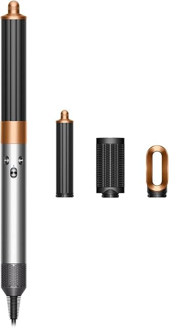 Multistyle et sèche-cheveux Dyson Airwrap Origin nickel et cuivre avec trois accessoires