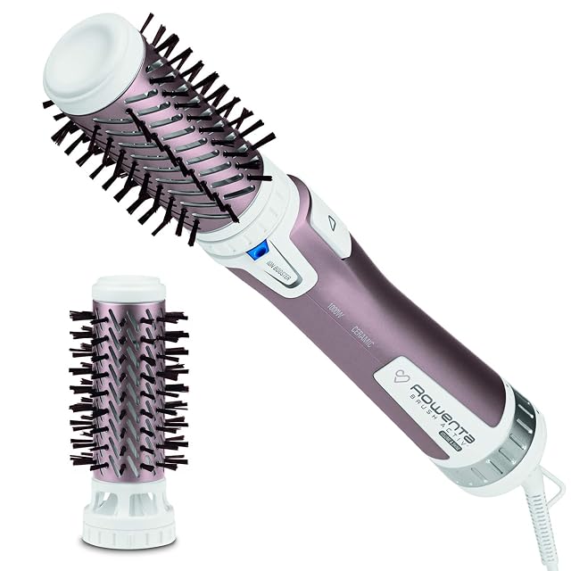 Brosse soufflante rotative Rowenta Brush Activ Premium Care avec deux fûts céramique