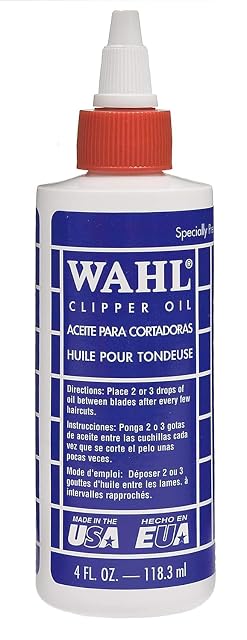 Flacon d’huile de tondeuse Wahl de 118 ml, avec bec doseur